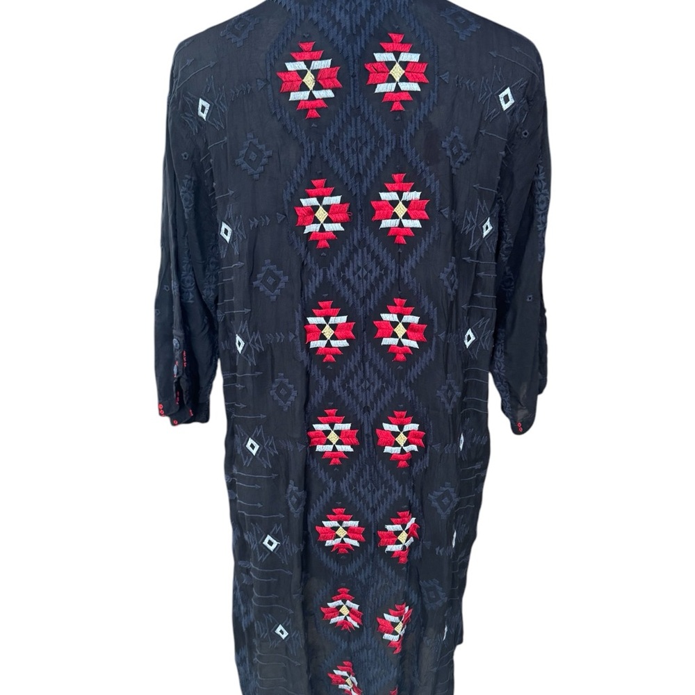 Johnny Was Pocca Embroidered tunic dress - Picture 4 of 6